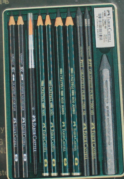 Faber-Castell Pitt Graphite set, 11er Metalletui