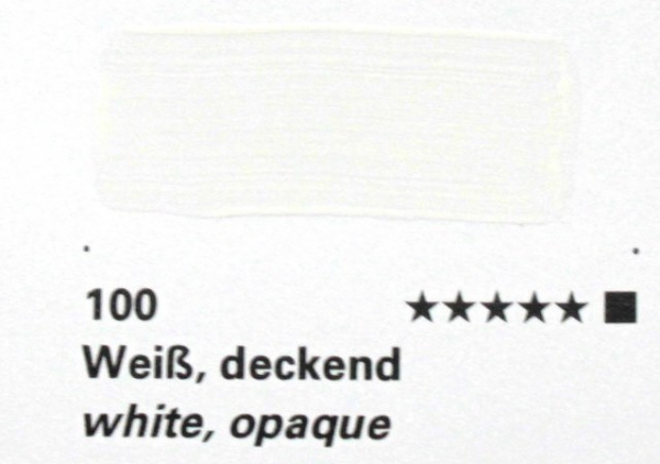 Akademie Gouache 60ml 100 weiß opak (g.P.1L= 66,50€)