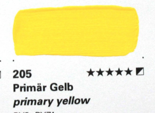Akademie Gouache 60ml 205 Primär gelb (g.P.1L= 66,50€)