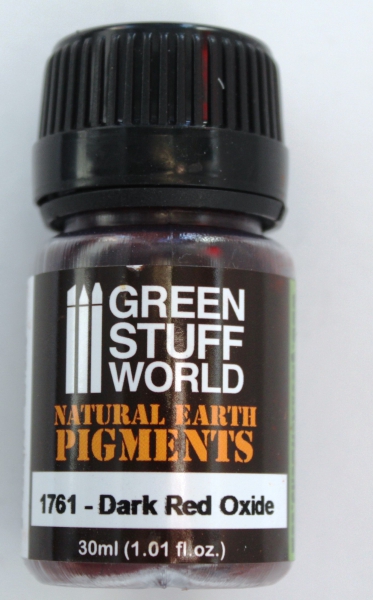 1761 dark red oxide Pigments 30ml (g.P. 1L= 157,33€)