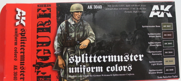 AK3040 Splittermuster uniform colors