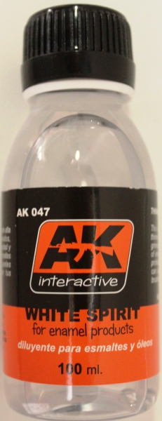 AK 047 white spirit für Enamel Produkte 100ml  (GP 1L=71,80€)