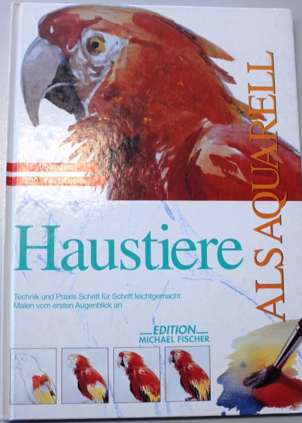 Haustiere als Aquarell