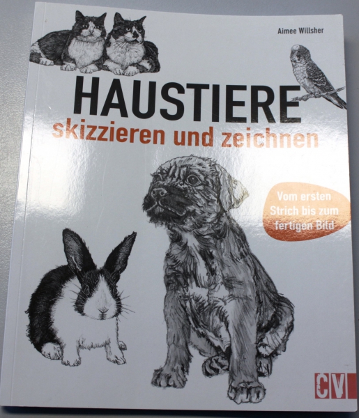 Haustiere skizzieren und zeichnen