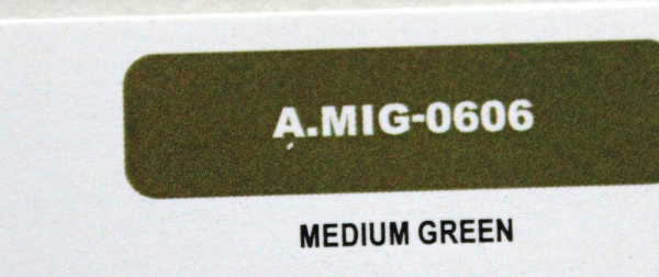 A.Mig 606 medium grün 40 ml (g.P. 1L= 81,25€)