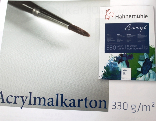 Acryl Papierbogen 50 St. 330g/m² 30x40 cm