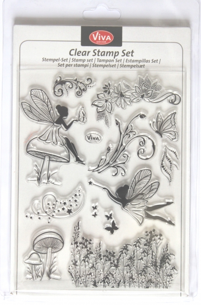 Viva Decor silicone stamp elves 14x 18cm