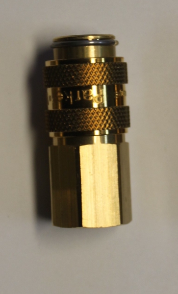 Verschlusskupplung Serie 21 mit Innengewinde G1/8" messing