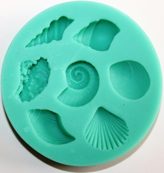 Seashell silcone Icing mould