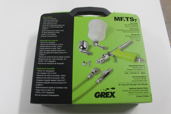 Tritium.TS 7 Micro Spray Gun Set
