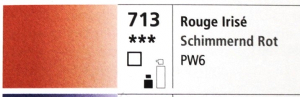 713 schimmerndes rot 29,5 ml (g.P. 1L= 233,90€)