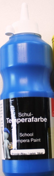 Temperafarbe blau 500ml (g.P. 1L= 11,80€)
