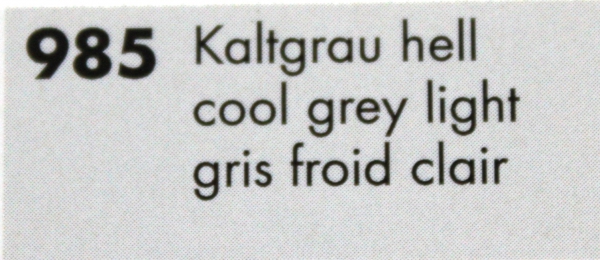 Sketch Marker 985 cool grey light