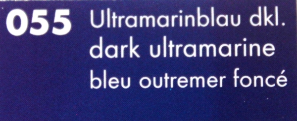 Marabu Permanent Marker 055 dark ultramarine