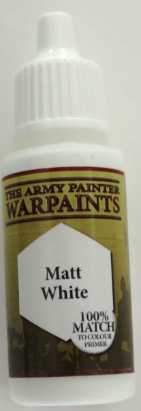 Army painter 18ml matt white (g.P. 1L= 165,56€)