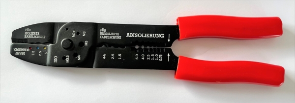 Crimping sleeve pliers