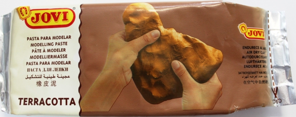 Modelliermasse 500ml Terracotta (g.P. 1L=11,28€)