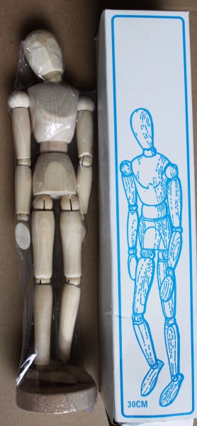 12" Manikin Male