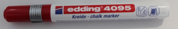 Edding Kreide Marker 4095 rot