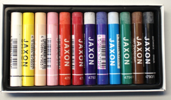 Jaxon Set with 12 Oil pastels