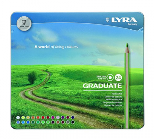 Lyra Graduate Farb-/ Buntstifte Set  24