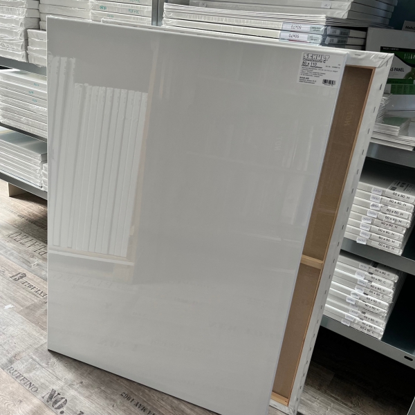 Covered stretcher frame 80x110x3cm, fabric grade C