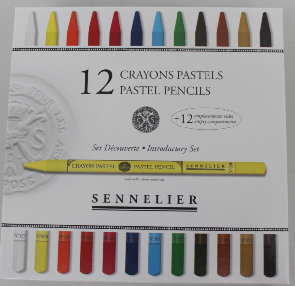 12 Pastel Pencils Set