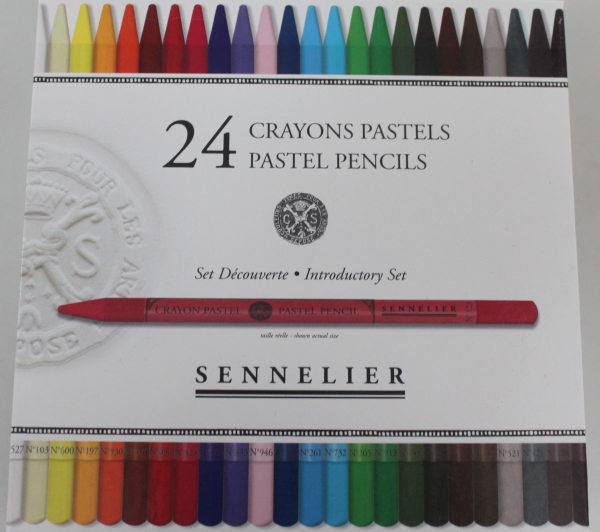 24 er Pastell Stifte Set Introductory