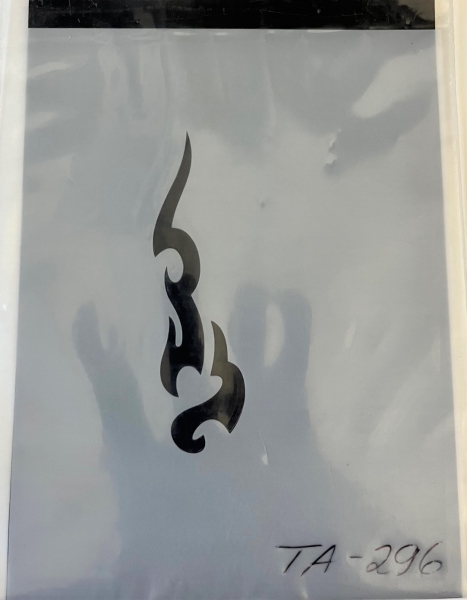 TopAir Airbrush Schablone 10,5x14 cm