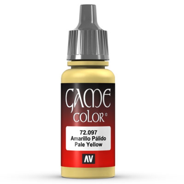 Vallejo Game Color, Pale Yellow, 17 ml (g.P. 1L= 164,71€)