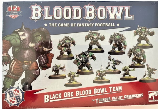 Warhammer Blood Bowl "Black orc Blood Bowl Team"