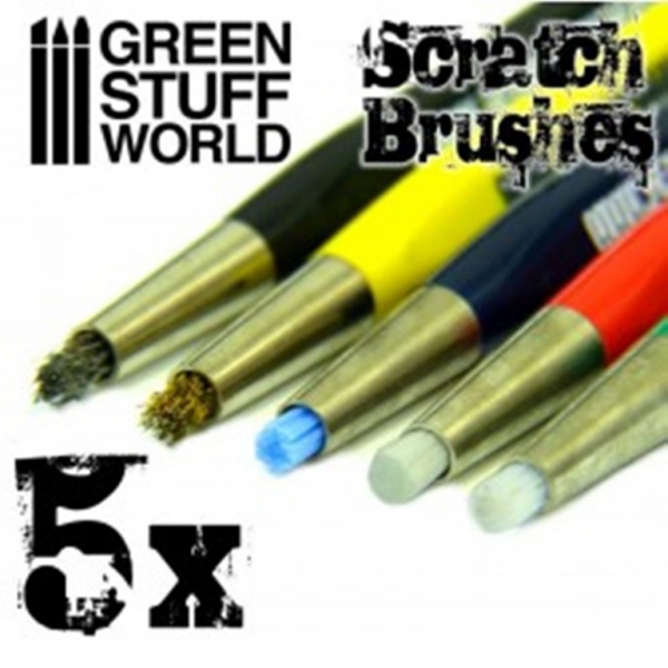 5 Pc.Scratch Brushes