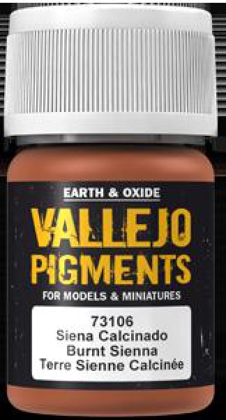 Vallejo Pigmente Sienna gebrannt 30ml (g.P. 1L= 170€)
