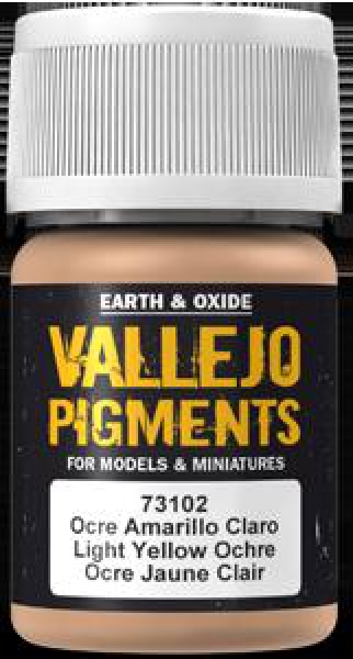 Vallejo Pigmente hellgelb ocker 30ml (g.P. 1L= 170€)