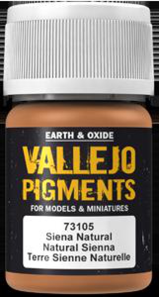 Vallejo Pigmente Sienna natur 30ml (g.P. 1L= 170€)